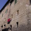 Foto: un particolare dell'edificio rilevato