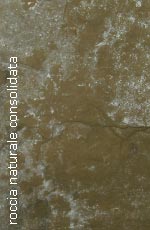 Esempio di materiale: roccia naturale consolidata
